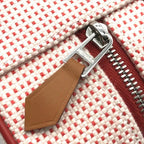 Hermes Escal Makeup Pouch Vermillion Case Red — view 9