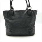 Chanel CC Logo Jumbo CC Soft Caviar Leather Hand Tote Black — view 2
