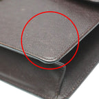 Louis Vuitton Taiga Clutch Bag Clade Second Acajou — view 7