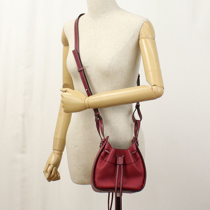 Loewe Hammock Bag Mini Shoulder Calf — view 8