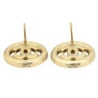 Chanel Stud Earrings Gold Silver — view 5