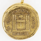 Chanel 31 rue Cambon Coin Gold Plated 108.4 g Necklace — view 7