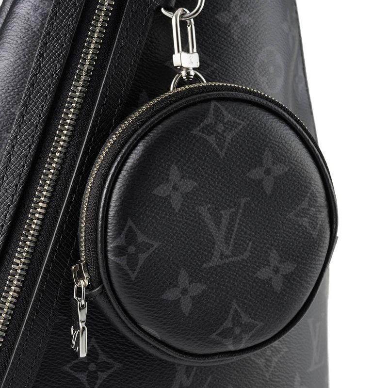 Louis Vuitton Waist Bag Body Duo Su Sling Black Gray — view 7