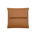 Hermes Coin Case Bastia Epson Gold Brown Silver Hardware — view 2