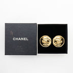 Chanel Coco Mark Vintage Gold Plated 95 P 25.5 g Earrings — view 7
