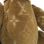 Louis Vuitton Doudou Teddy Bear Monogram Gi0791 Brown Leather Textile Plush Toy — view 5