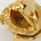 Chanel Coco Mark Vintage Gold Plated 11.2 g Earrings — view 9