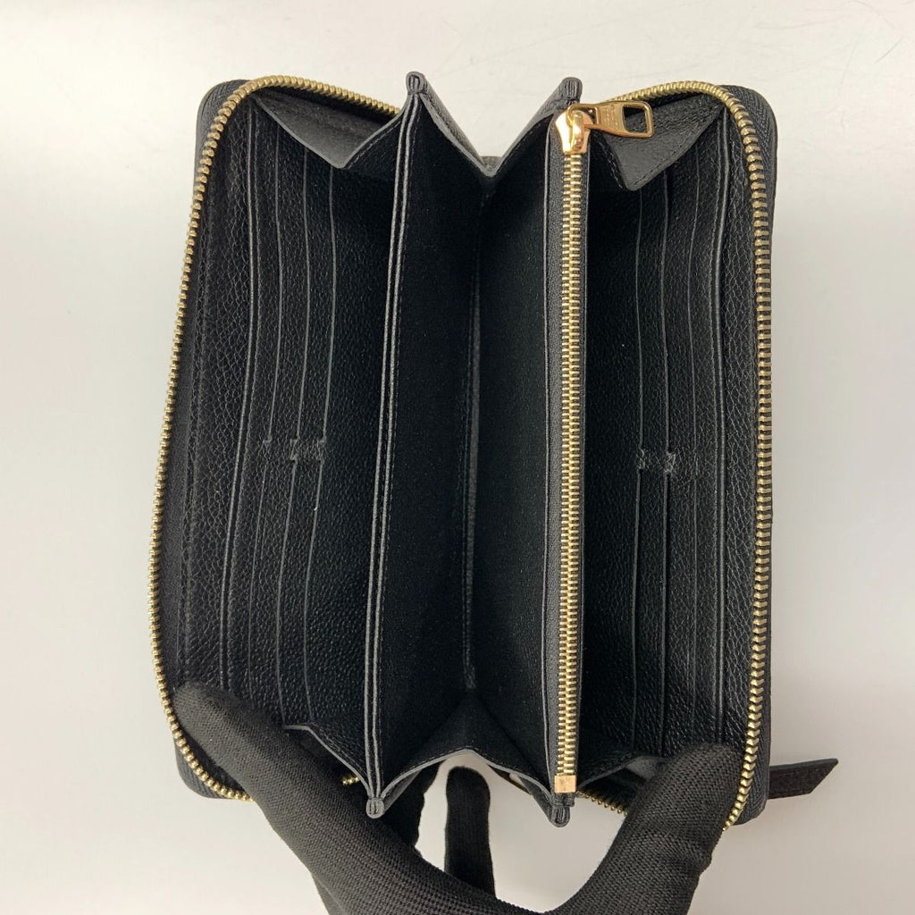 Louis Vuitton Monogram Empreinte Zippy Wallet Round Zipper Long — view 4