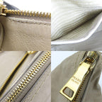 Prada Handbag Bl0678 Triangle Logo Plate Calf Pomice Sand Beige Gold Hardware — view 7