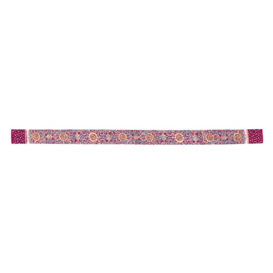 Louis Vuitton Silk Scarf Bandeau Catania Monogram Floral Pink — view 5