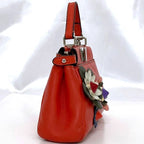 Fendi 2-Way Bag Micro Peekaboo Red — view 5