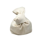 Bottega Veneta Handbag Double Knot Ivory White Silver Hardware — view 3