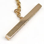 Hermes Necklace Eva-chaine D'ancre Lariat B Rose Gold Diamond — view 6