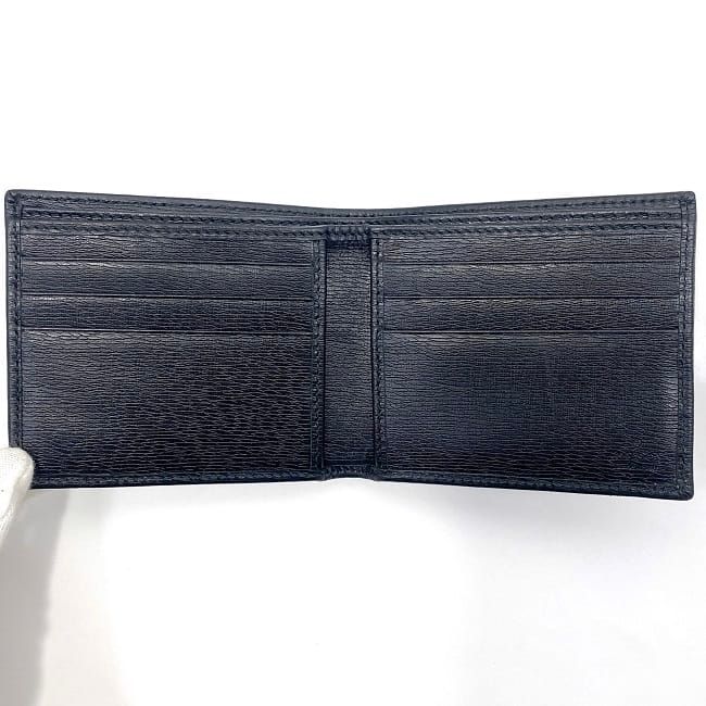 Gucci Bifold Wallet Black Horsebit Billfold — view 6