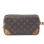 Louis Vuitton Second Bag Monogram Marly Dragonne PM Brown — view 3