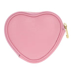 Gucci Bananya Heart Shape Leather Pink Coin Case 0415