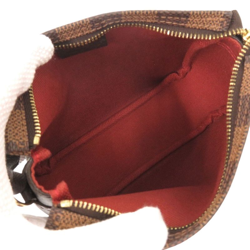 Louis Vuitton Trousse Makeup Damier Brown Handbag 0994 — view 6