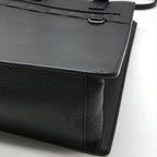 Dior Safari 2-Way Tote Shoulder Bag Leather Black — view 4
