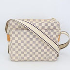 Louis Vuitton Damier Azur Naviglio Shoulder Bag — view 5