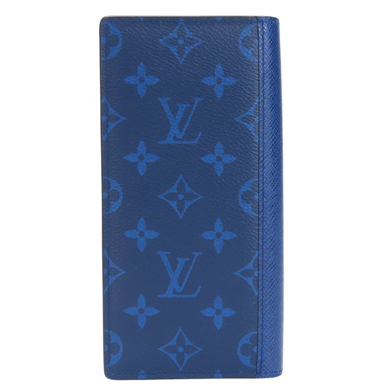 Louis Vuitton Long Wallet Portefeuille Brazza Taiga Llama Monogram — view 2