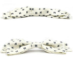 Chanel Barrette Aaa821 Ribbon White Logo COCO Silver Hardware Hair — view 4