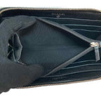 Chanel Quilted Round Zipper Patent Leather Black — view 5