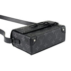Louis Vuitton Shoulder Bag Steamer Wearable Wallet Black Gray — view 3