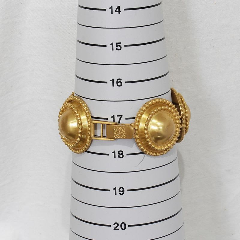 Loewe Gold Bracelet Metal Bangle E1226 — view 5