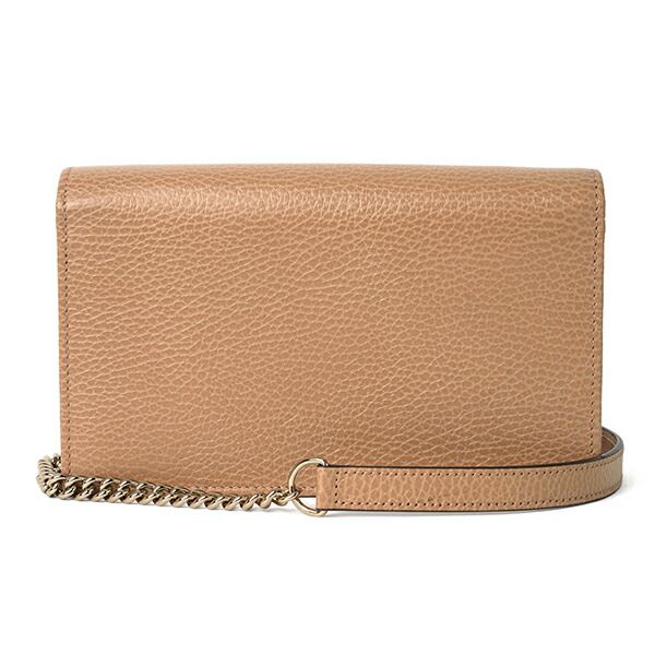 Gucci Shoulder Bag Dollar Calf Rose Beige — view 2
