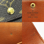 Louis Vuitton Porte Tresor Etuit Papier Sp0937 Brown Monogram Bifold Wallet — view 6