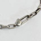 Gucci Interlocking G Necklace Silver AG 925 — view 5