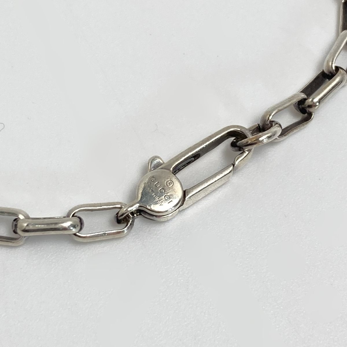 Gucci Interlocking G Necklace Silver AG 925 — view 5