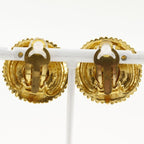 Chanel Vintage Gold Plated and Faux Pearl 29.8 g Earrings — view 4