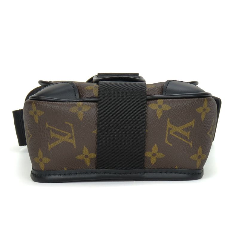 Louis Vuitton Shoulder Bag Archie Messenger Monogram Macassar Brown — view 4