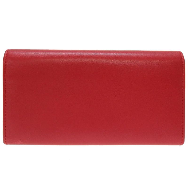 Gucci GG Embossed Leather Red Bifold Wallet 0076 — view 2