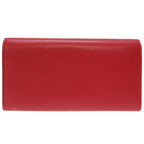 Gucci GG Embossed Leather Red Bifold Wallet 0076 — view 2