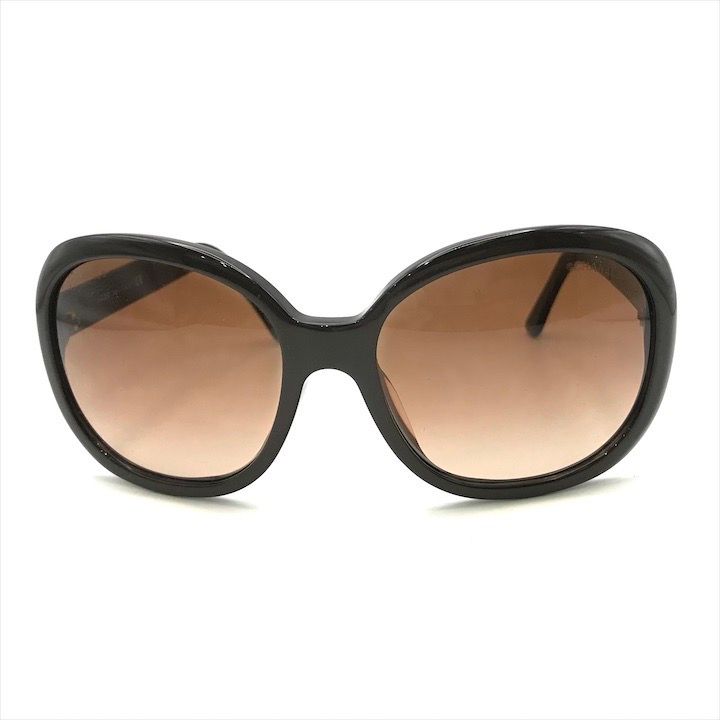 Chanel Logo Sunglasses Eyewear Brown — view 2