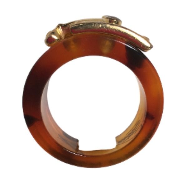 Louis Vuitton M Size Ring Burg Lock Me Brown — view 6
