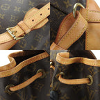 Louis Vuitton Rucksack Backpack Montsouris GM Monogram Gold Hardware — view 7