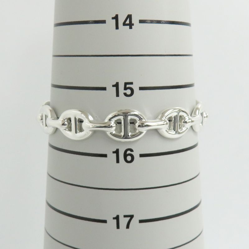 Hermes Bracelet Chaine D'ancre Anchene Bangle ST Size AG 925 Jewelry — view 9