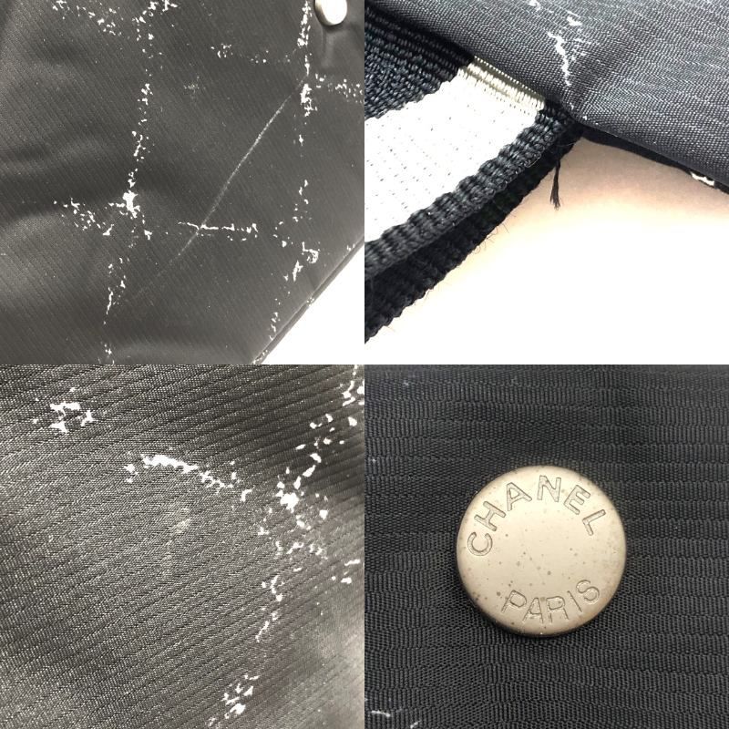 Chanel Former Travel Line Tote Bag 5 th Unit Nylon Black — view 8