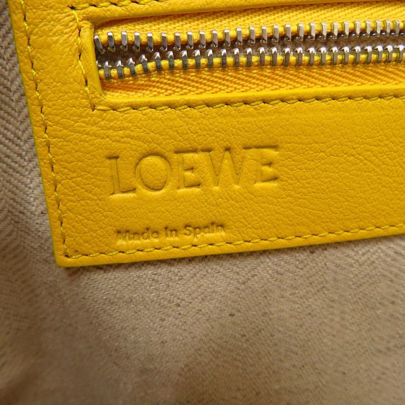 Loewe Anagram A4 Leather Yellow Business Bag 1903 — view 8