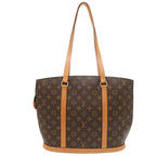 Louis Vuitton Babylon Monogram Brown Tote Bag 0502 — view 2