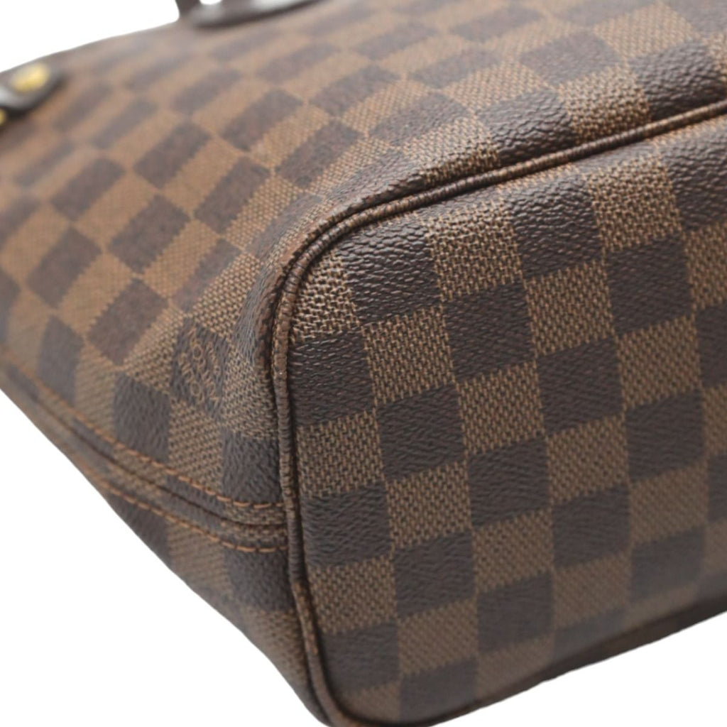 Louis Vuitton Damier Handbag Neverfull PM Brown — view 6