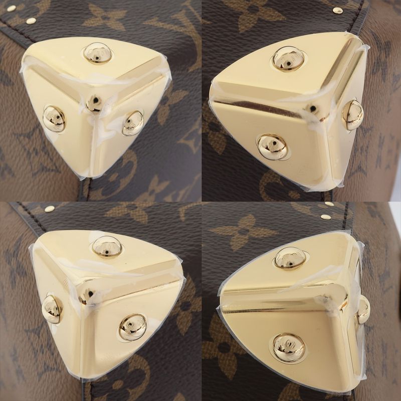Louis Vuitton White Speedy Trunk 25 Monogram Handbag Shoulder Mini — view 5