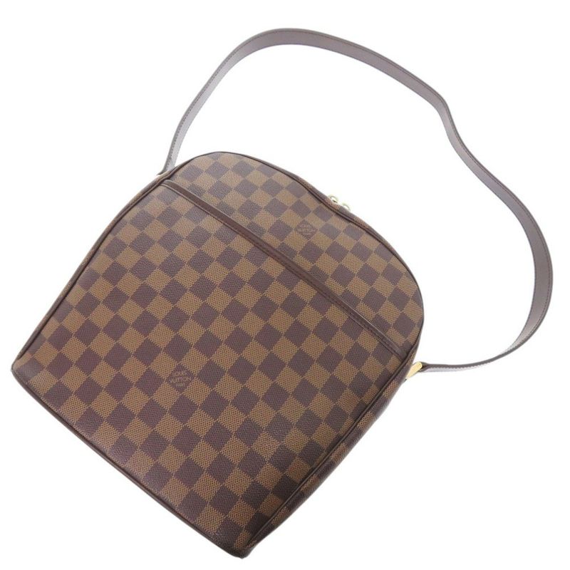 Louis Vuitton Ipanema GM Damier Canvas Brown Shoulder Bag — view 8