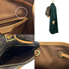 Louis Vuitton Rucksack Backpack Montsouris GM Monogram Gold Hardware — view 9