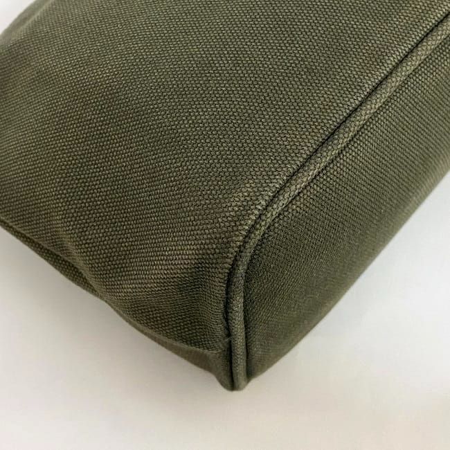 Prada Pouch Khaki Canapa 1 N1857 — view 6