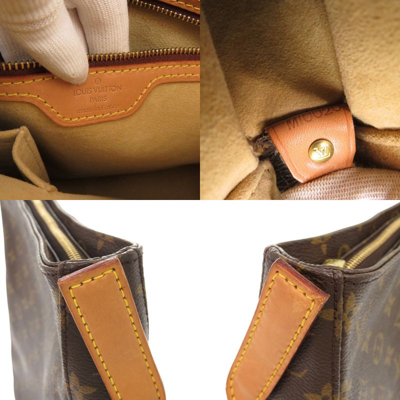 Louis Vuitton Looping GM Monogram Brown Shoulder Bag 0895 — view 9