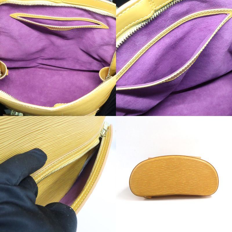 Louis Vuitton Epi Cobran Backpack Tassili Yellow — view 8
